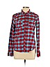 Hollister 100% Cotton Red Long Sleeve Button-Down Shirt Size L - photo 1
