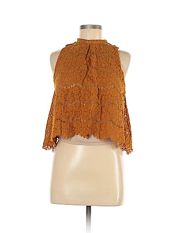 Love, Fire Sleeveless Blouse (view 1)