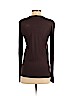 MICHAEL Michael Kors 100% Rayon Brown Long Sleeve Top Size S - photo 2