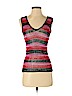 Poleci 100% Rayon Red Sleeveless Top Size M - photo 1