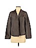Eileen Fisher 100% Silk Gray Silk Blazer Size M (petite) - photo 1