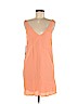Lulu's 100% Rayon Orange Casual Dress Size S - photo 1