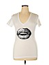 Bella 100% Cotton White Short Sleeve T-Shirt Size XL - photo 1