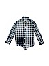 Janie and Jack 100% Cotton Blue Long Sleeve Button-Down Shirt Size 2T - photo 1