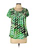 Style&Co Green Short Sleeve Top Size L (petite) - photo 1