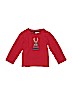 Janie and Jack 100% Cotton Solid Red Long Sleeve T-Shirt Size 2T - photo 1