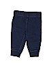 Baby Gap 100% Cotton Solid Blue Casual Pants 3-6 MO / 6 MO - photo 2