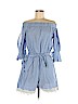Zara 100% Cotton Blue Romper Size M - photo 1