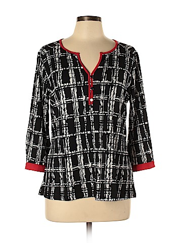 Notations 3/4 Sleeve Top (view 1)