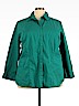 Avenue Teal Long Sleeve Button-Down Shirt Size 26 - 28 Plus - photo 1