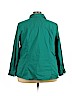 Avenue Teal Long Sleeve Button-Down Shirt Size 26 - 28 Plus - photo 2