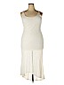 Xhilaration 100% Polyester Ivory Casual Dress Size XXL - photo 1