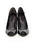Adrienne Vittadini 100% Leather Gray Heels Size 8 1/2 - photo 2