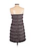 Banana Republic Heritage Collection 100% Polyester Gray Cocktail Dress Size 4 (petite) - photo 2