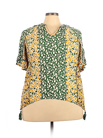 Democracy Short Sleeve Blouse (view 1)