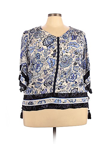 Democracy Short Sleeve Blouse (view 1)