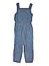 Mini Boden 100% Cotton Solid Blue Jumpsuit Size 5 - 6Y - photo 2