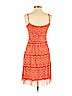 Weston Wear 100% Nylon Orange Casual Dress Size S - photo 2