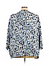 Lane Bryant 100% Polyester Blue Kimono Size 22 - 24 Plus - photo 2
