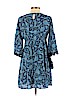 Candie's 100% Polyester Blue Casual Dress Size S - photo 2