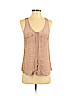 Joie 100% Silk Tan Sleeveless Silk Top Size XS - photo 1