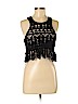 Victoria's Secret 100% Cotton Black Sleeveless Top Size M - photo 1