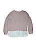 Cat & Jack Solid Gray Sweatshirt Size 7 - 8 - photo 2