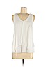 Iz Byer 100% Polyester Ivory Sleeveless Blouse Size M - photo 1