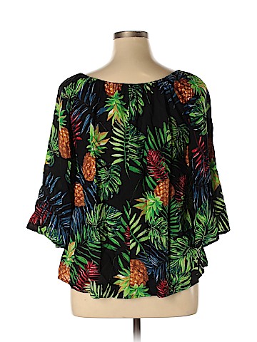 Unique Spectrum 3/4 Sleeve Blouse (view 2)