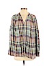 Free People Green Long Sleeve Button-Down Shirt Size XS - photo 1