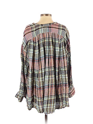 Free People Long Sleeve Button-Down Shirt (view 2)