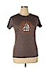 Tultex 100% Cotton Brown Short Sleeve T-Shirt Size XL - photo 1