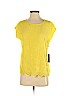 Vince Camuto 100% Viscose Yellow Sleeveless Blouse Size XS - photo 1