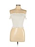 Full Tilt Ivory Short Sleeve Top Size M - photo 1