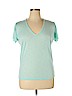 Daytrip Green Short Sleeve Top Size XL - photo 1