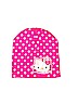 Hello Kitty 100% Acrylic Polka Dots Graphic Pink Beanie One size (kids) - photo 1