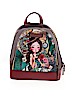 Nicole Lee 100% Polyurethane Burgundy Backpack One size - photo 1