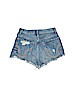 Hollister 100% Cotton Blue Denim Shorts Size 00 - photo 2