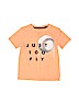 Carter's Orange Short Sleeve T-Shirt Size 6 - photo 1