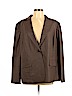Jones New York Brown Wool Blazer Size 16W - photo 1