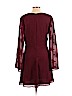 GB 100% Polyester Burgundy Casual Dress Size L - photo 2