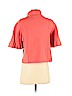 Magaschoni 100% Cotton Orange Cardigan Size S - photo 2