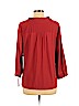 Valerie Stevens Red 3/4 Sleeve Blouse Size XL - photo 2
