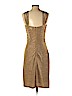 David Meister 100% Polyester Gold Cocktail Dress Size 4 - photo 2