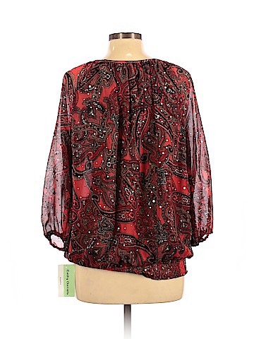 Cathy Daniels 3/4 Sleeve Blouse (view 2)