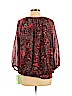Cathy Daniels 100% Polyester Red 3/4 Sleeve Blouse Size XL - photo 2