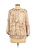 Cathy Daniels 100% Polyester Tan Long Sleeve Blouse Size XL - photo 2