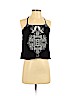 Patrons of Peace 100% Rayon Black Tank Top Size XS - photo 1