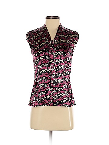 Alfani Sleeveless Silk Top (view 1)