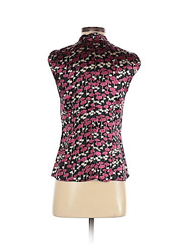 Alfani Sleeveless Silk Top (view 2)